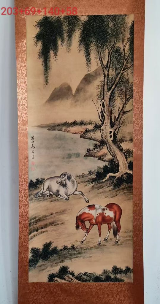 图片[1]-马晋《骏马图》-嘉城艺术交易平台