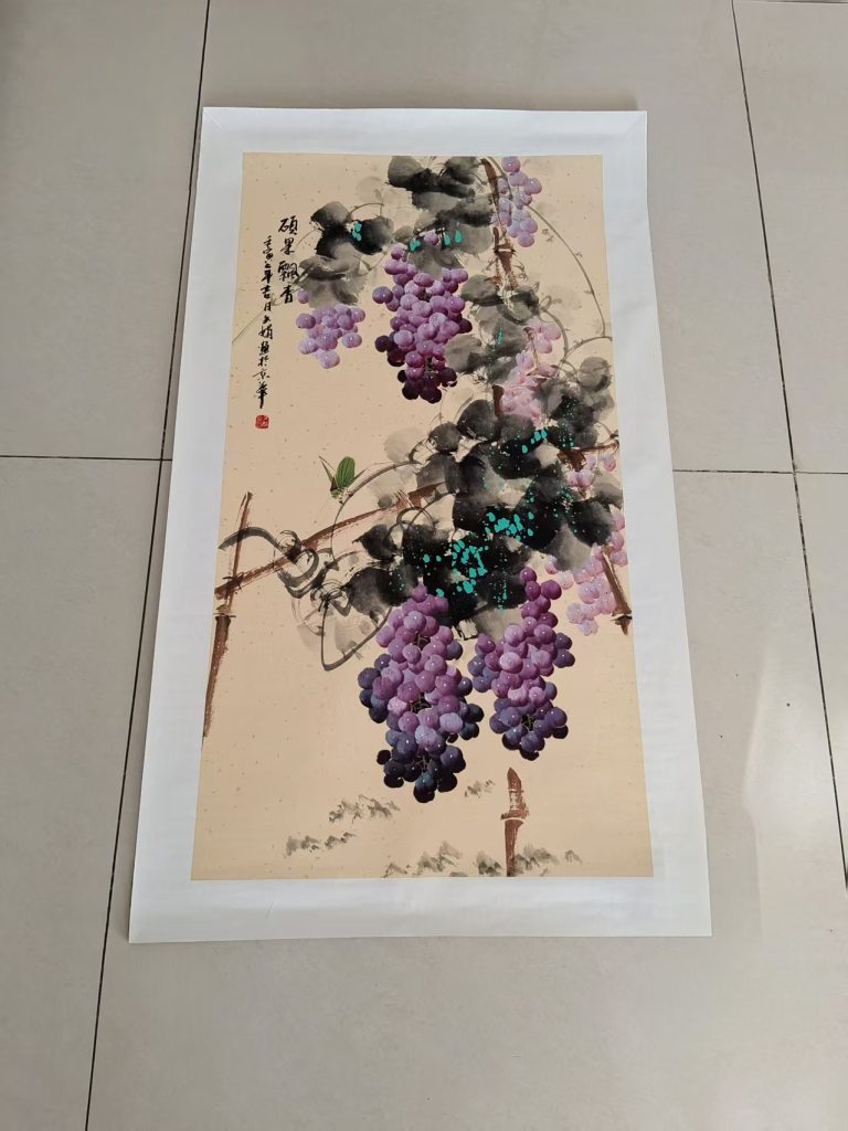 图片[1]-文娟《硕果飘香》-嘉城艺术交易平台