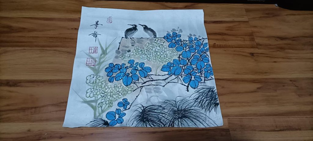 图片[1]-崔景哲《花鸟图》-嘉城艺术交易平台