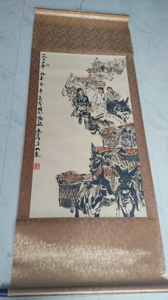 图片[1]-黄胄《赶集图》-嘉城艺术交易平台