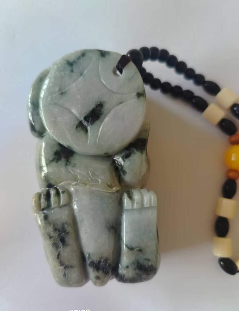 图片[2]-翡翠《花雕貔貅》-嘉城艺术交易平台