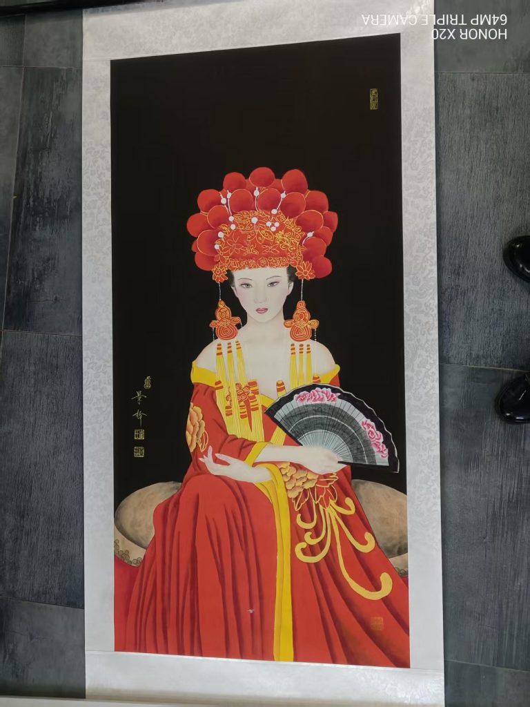 图片[1]-崔景哲《中国红》-嘉城艺术交易平台