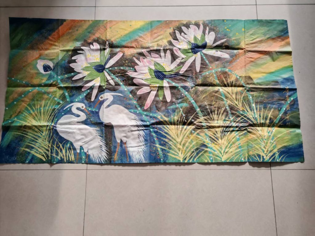 图片[1]-黄永玉《荷香》-嘉城艺术交易平台