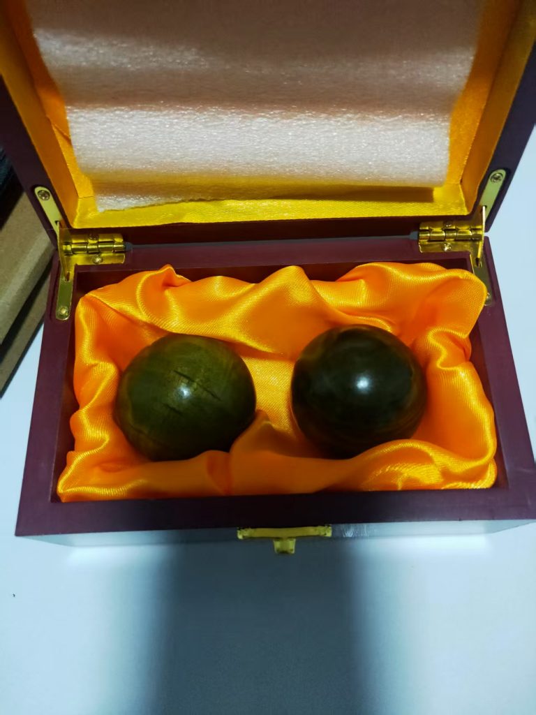 图片[1]-金丝楠木《保健球》-嘉城艺术交易平台