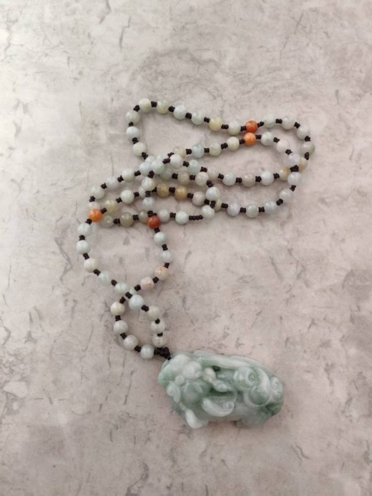 图片[1]-翡翠《项链、吊坠》-嘉城艺术交易平台