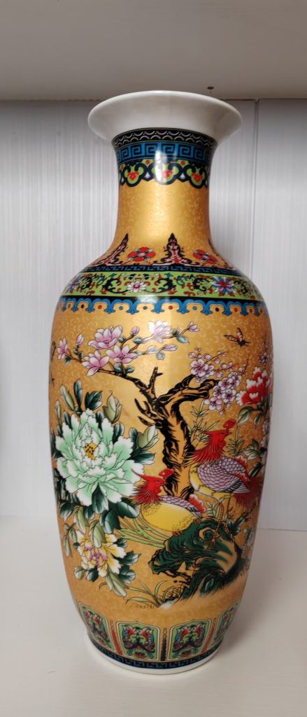 图片[1]-乾隆年制《锦上添花冬瓜瓶》-嘉城艺术交易平台