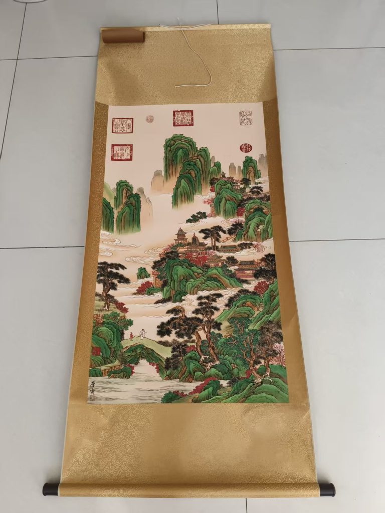 图片[1]-唐寅《人间仙境》-嘉城艺术交易平台