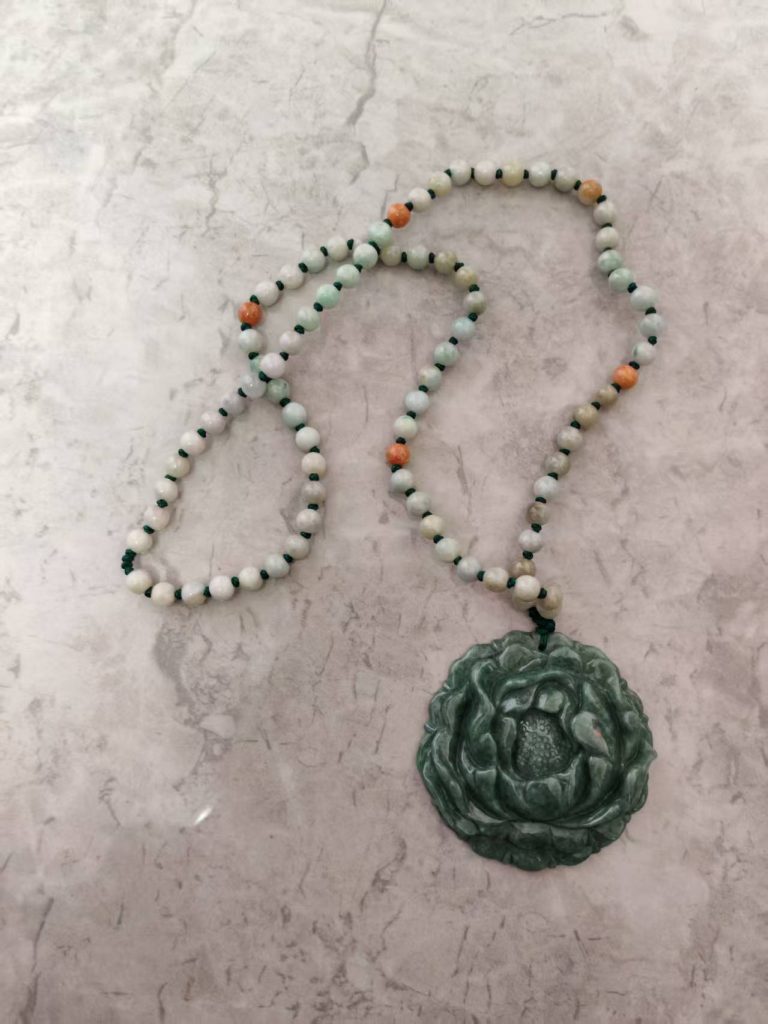 图片[1]-翡翠《项链、吊坠》-嘉城艺术交易平台