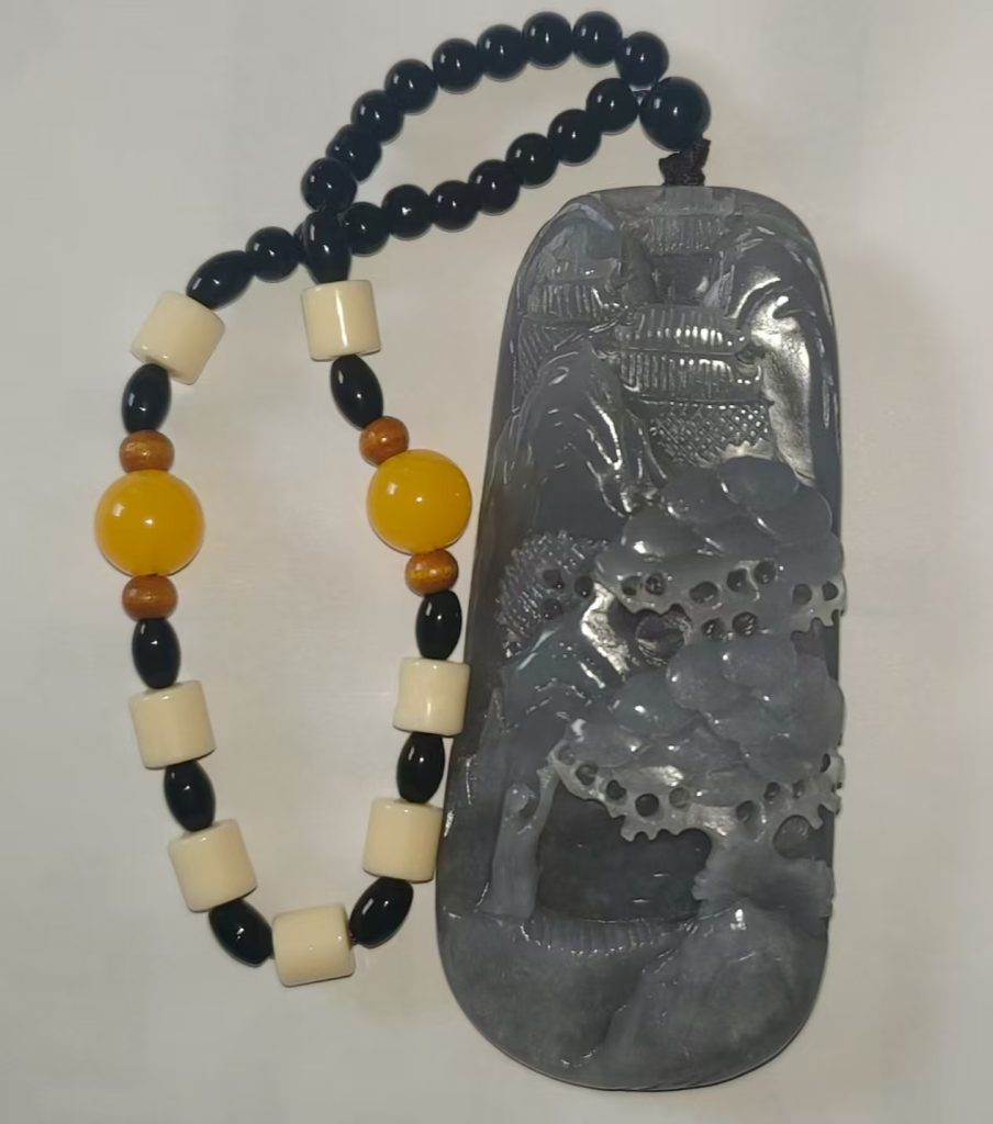 图片[1]-和田玉《意境山水》-嘉城艺术交易平台