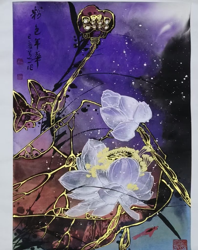 图片[1]-李学斌《粉色年华》-嘉城艺术交易平台