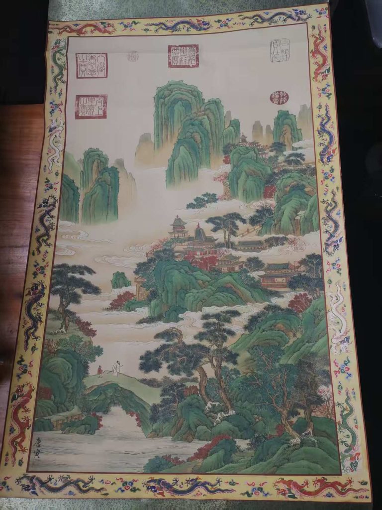 图片[1]-唐寅《人间仙境》-嘉城艺术交易平台