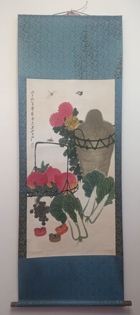 图片[1]-齐白石《花卉图》-嘉城艺术交易平台