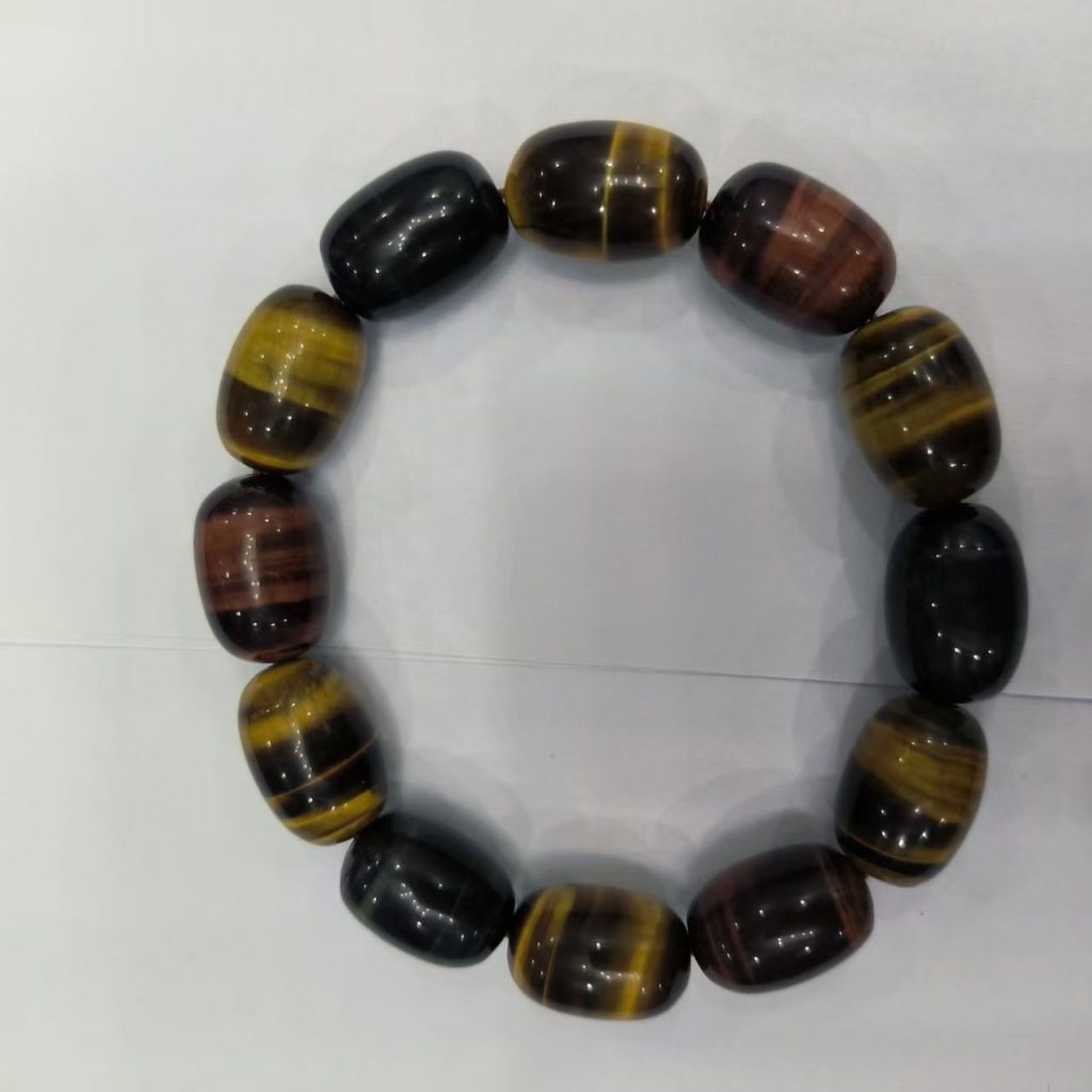 图片[1]-玛瑙《三色虎眼手串》-嘉城艺术交易平台