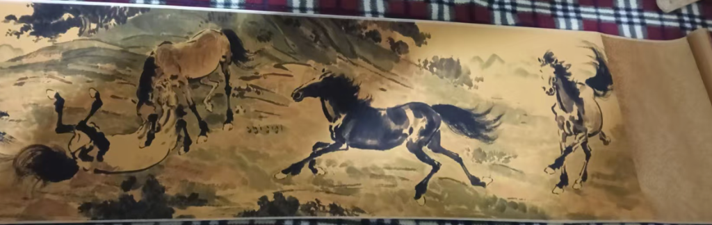 图片[3]-徐悲鸿《十骏图》-嘉城艺术交易平台