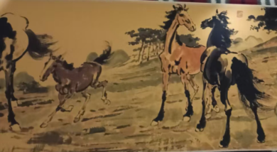 图片[2]-徐悲鸿《十骏图》-嘉城艺术交易平台