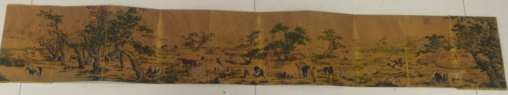 图片[1]-郎世宁《百骏图》-嘉城艺术交易平台