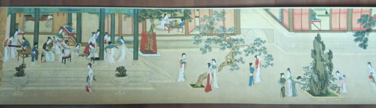 图片[1]-仇英《汉宫春晓》-嘉城艺术交易平台