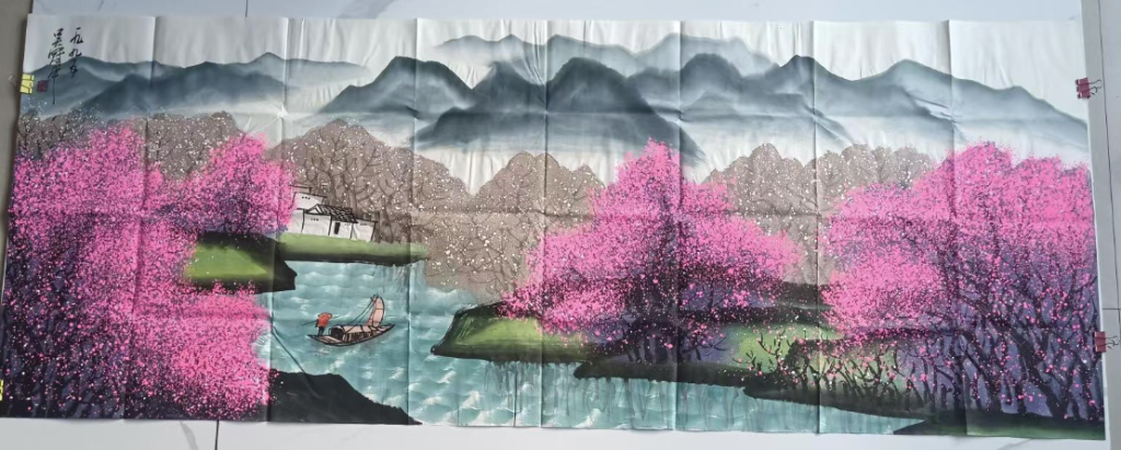 图片[1]-吴冠中《江南春韵图》-嘉城艺术交易平台