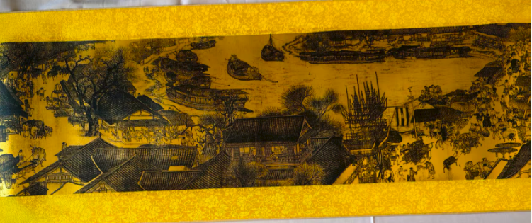图片[6]-金箔画《清明上河图》(黄金版）-嘉城艺术交易平台
