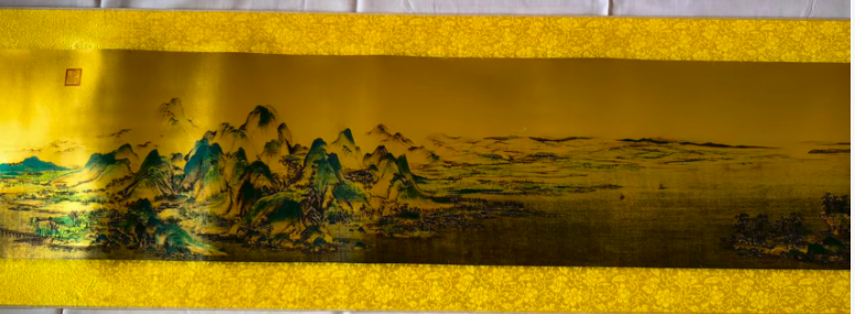 图片[6]-金箔画《千里江山图》(黄金版）-嘉城艺术交易平台