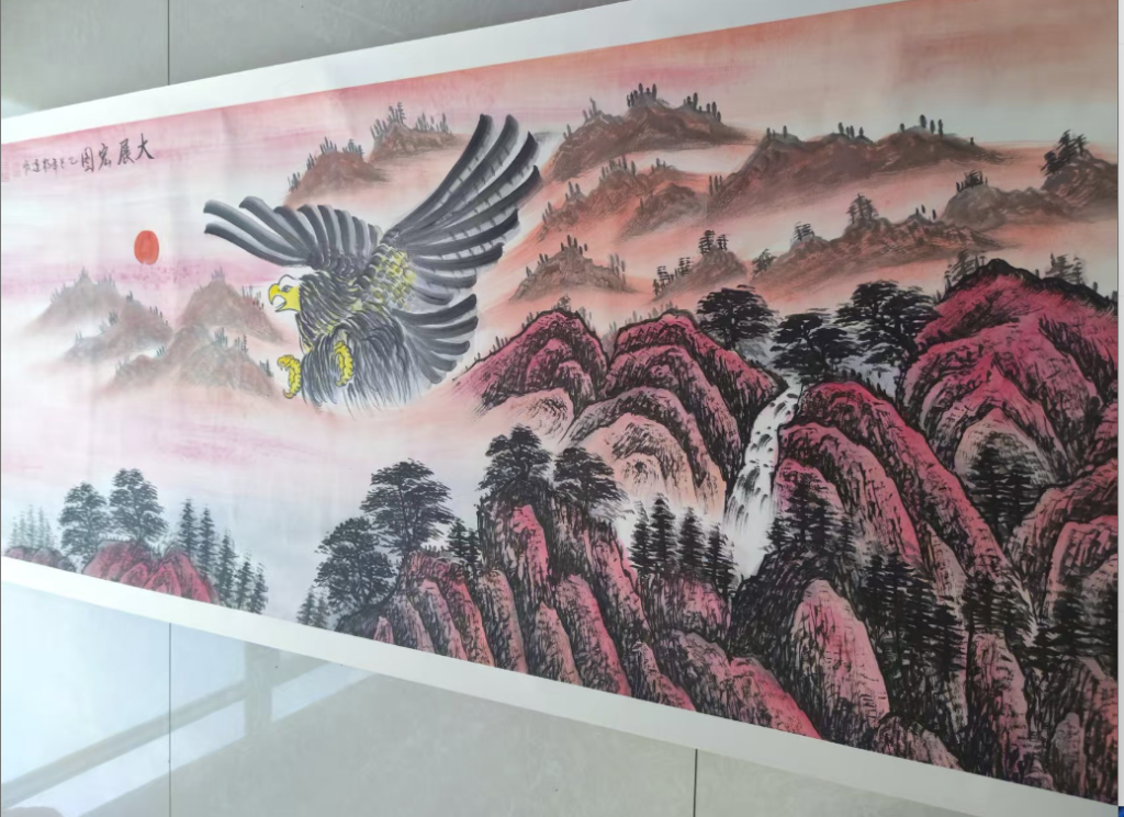 图片[1]-杨连顺《大展宏图》-嘉城艺术交易平台