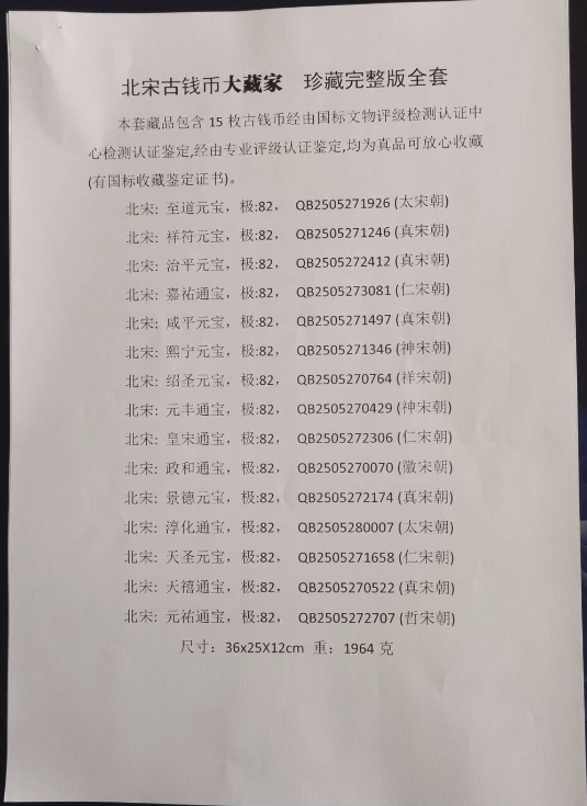 图片[3]-北宋古钱币大藏家 珍藏完整版全套*15-嘉城艺术交易平台