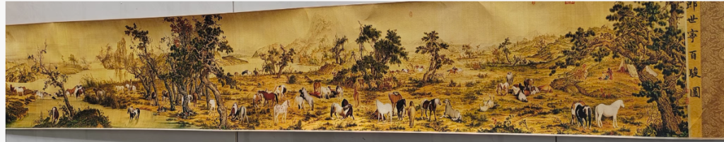 图片[1]-郎世宁《百骏图》-嘉城艺术交易平台