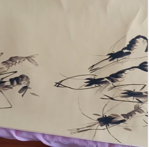 图片[3]-齐白石《虾趣》-嘉城艺术交易平台