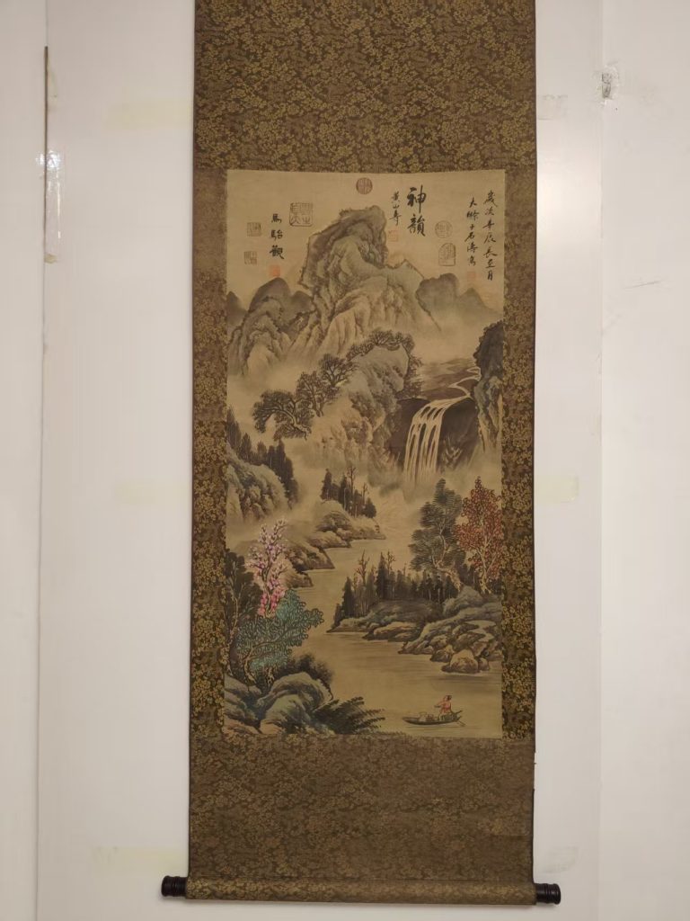 图片[1]-石涛《山水画》-嘉城艺术交易平台