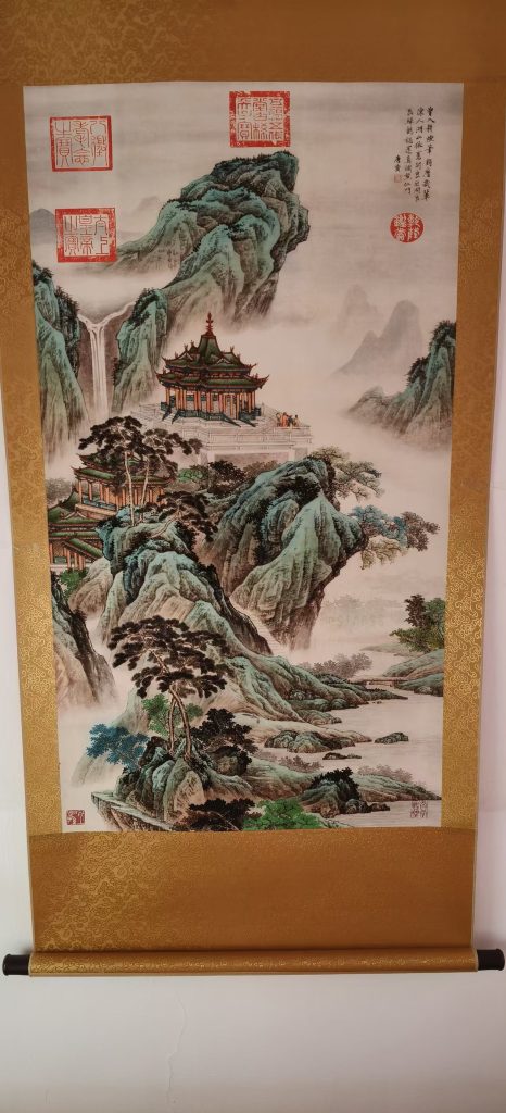 图片[1]-唐寅《山水图》-嘉城艺术交易平台