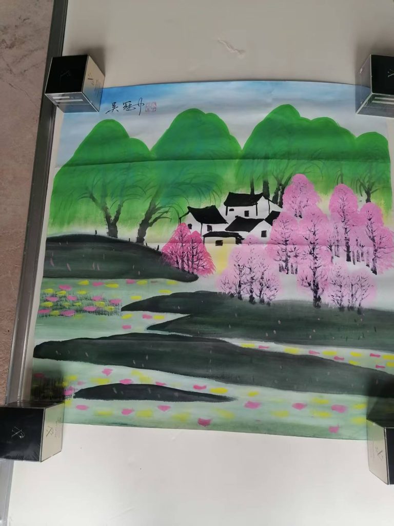 图片[3]-吴冠中《春夏秋冬》四条屏-嘉城艺术交易平台