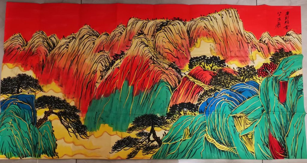 图片[1]-张大千《摩耶精舍》-嘉城艺术交易平台