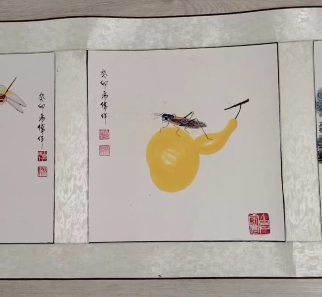 图片[7]-冯伟《虫草图》长卷-嘉城艺术交易平台