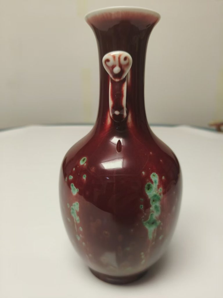 图片[1]-雍正御制《美人醉双如意耳赏瓶》-嘉城艺术交易平台