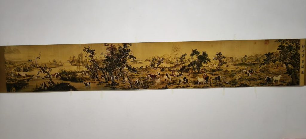 图片[1]-郎世宁《百骏图》-嘉城艺术交易平台