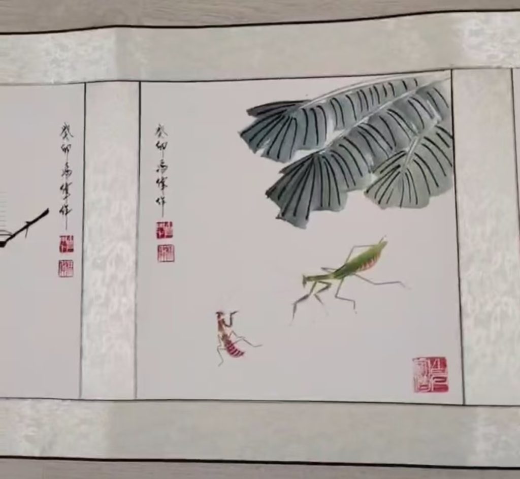 图片[5]-冯伟《虫草图》长卷-嘉城艺术交易平台