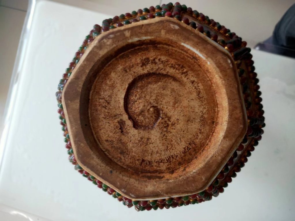 图片[2]-五彩镶宝八棱葫芦瓶-嘉城艺术交易平台