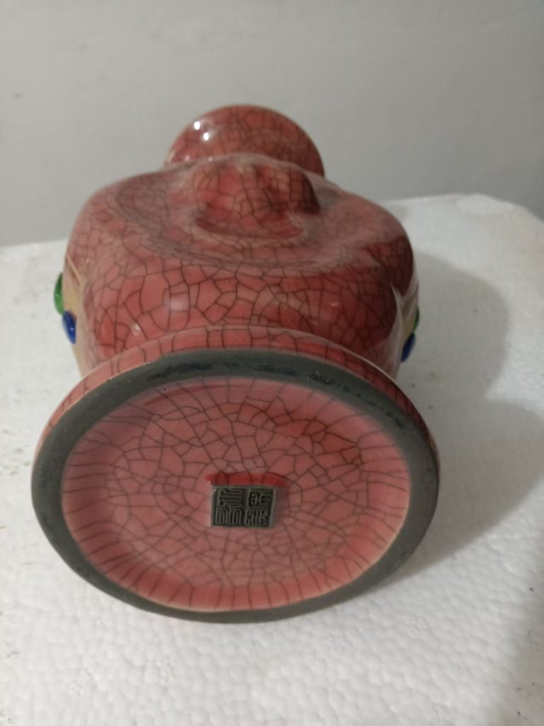 图片[2]-宋官窑《酱红釉玉壶春瓶》-嘉城艺术交易平台