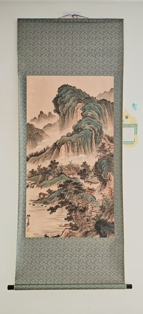 图片[1]-张大千《山水图》-嘉城艺术交易平台