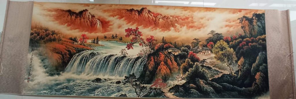 图片[1]-关山月《山水图》-嘉城艺术交易平台