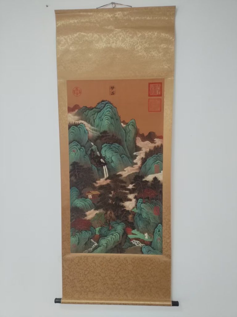 图片[1]-唐寅《山水图》-嘉城艺术交易平台