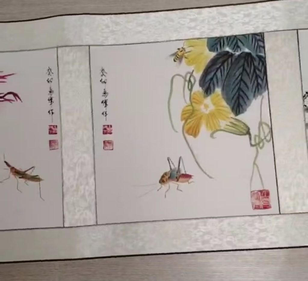 图片[9]-冯伟《虫草图》长卷-嘉城艺术交易平台