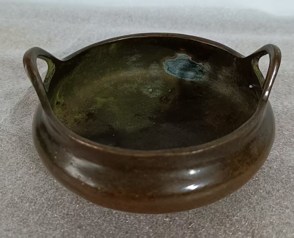 图片[1]-大明宣德《桥耳三足炉》-嘉城艺术交易平台