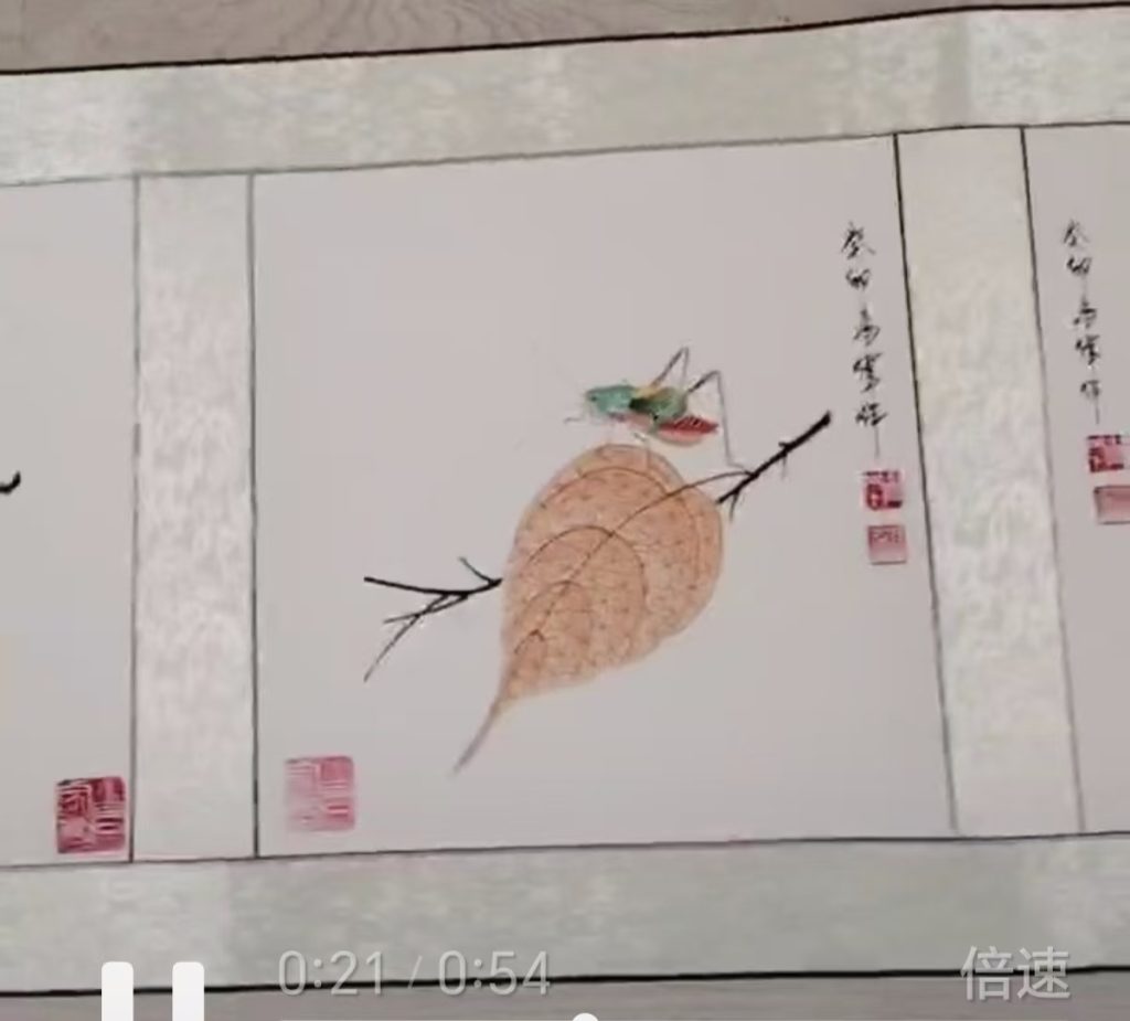 图片[4]-冯伟《虫草图》长卷-嘉城艺术交易平台