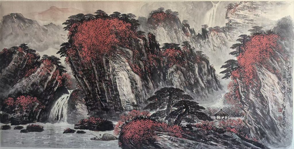 图片[1]-魏紫熙《秋江独钓》-嘉城艺术交易平台