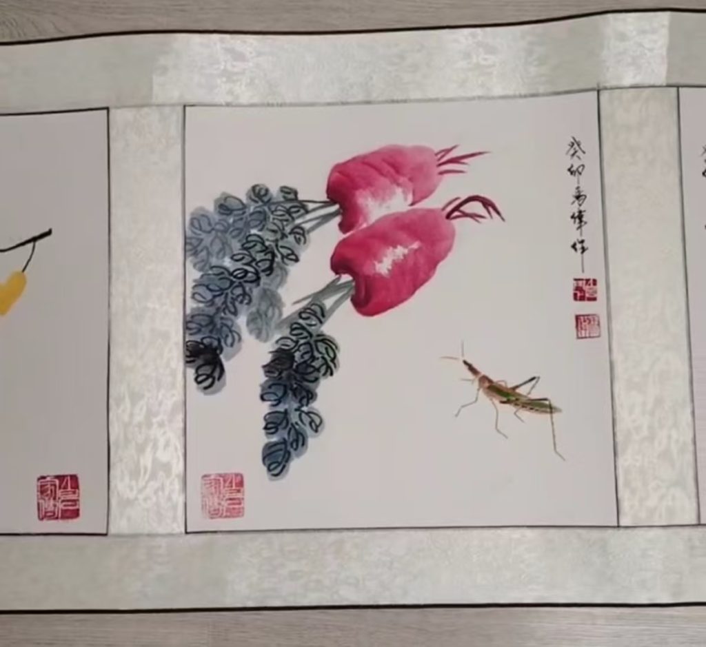 图片[8]-冯伟《虫草图》长卷-嘉城艺术交易平台