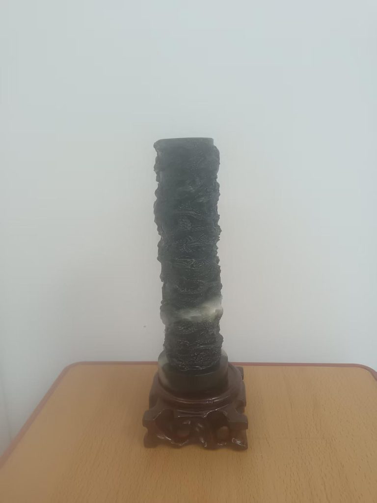 图片[1]-和田玉《云龙柱》-嘉城艺术交易平台