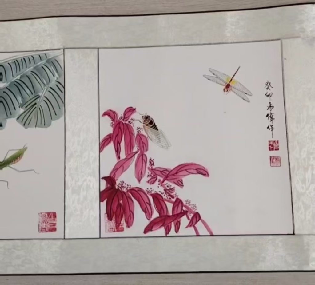 图片[6]-冯伟《虫草图》长卷-嘉城艺术交易平台