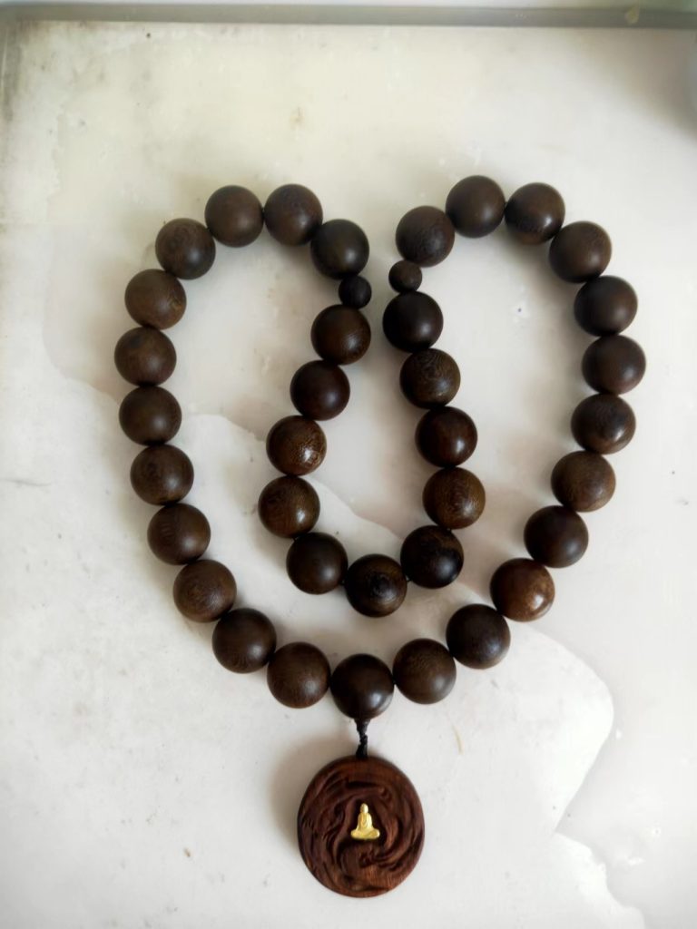 图片[1]-沉香《心中有佛长串》-嘉城艺术交易平台