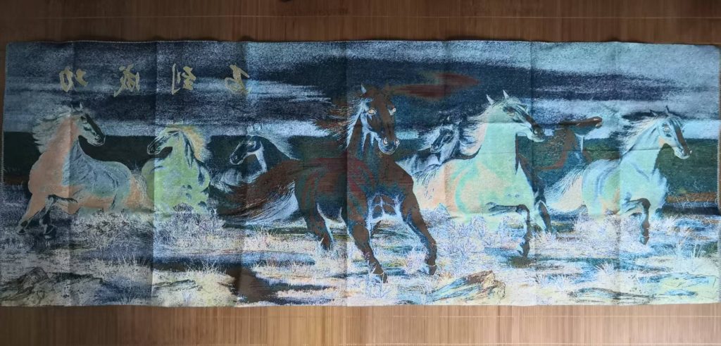 图片[2]-刺绣《马到成功》-嘉城艺术交易平台